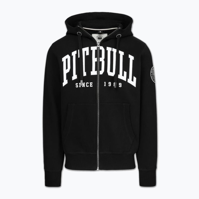Чоловіча худі Pitbull Norton Hooded Zip black 5