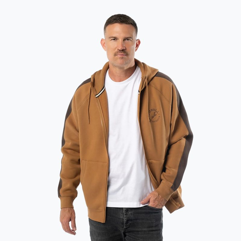 Кофта чоловіча Pitbull San Diego Ca Hooded Zip honey yellow 3