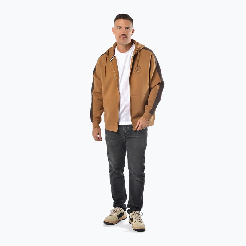 Кофта чоловіча Pitbull San Diego Ca Hooded Zip honey yellow 4
