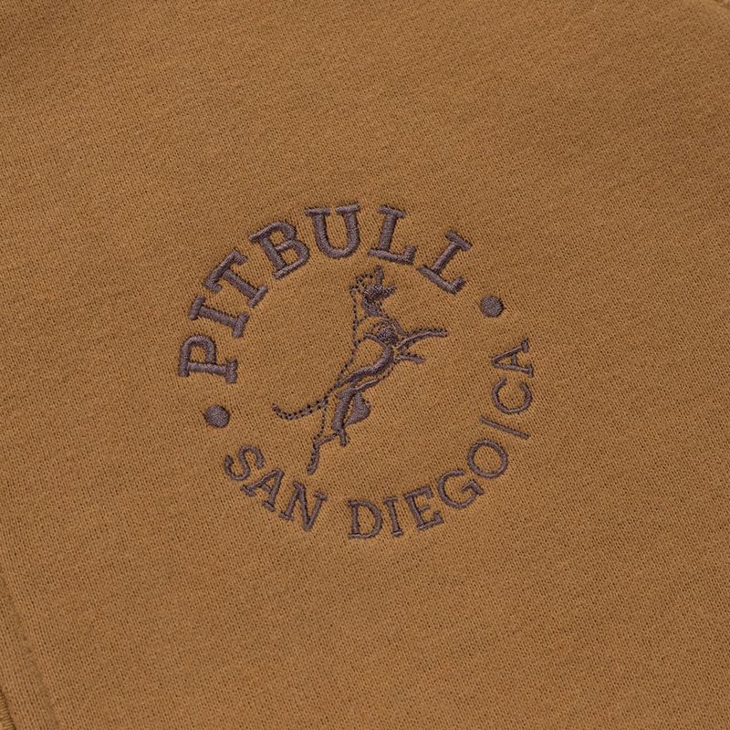 Кофта чоловіча Pitbull San Diego Ca Hooded Zip honey yellow 10