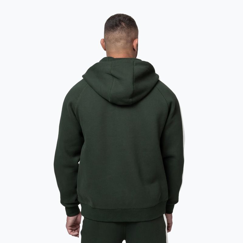 Кофта чоловіча Pitbull San Diego Ca Hooded Zip dark green 3