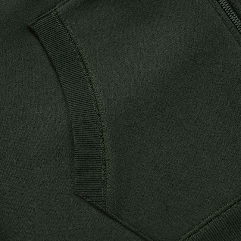 Кофта чоловіча Pitbull San Diego Ca Hooded Zip dark green 8