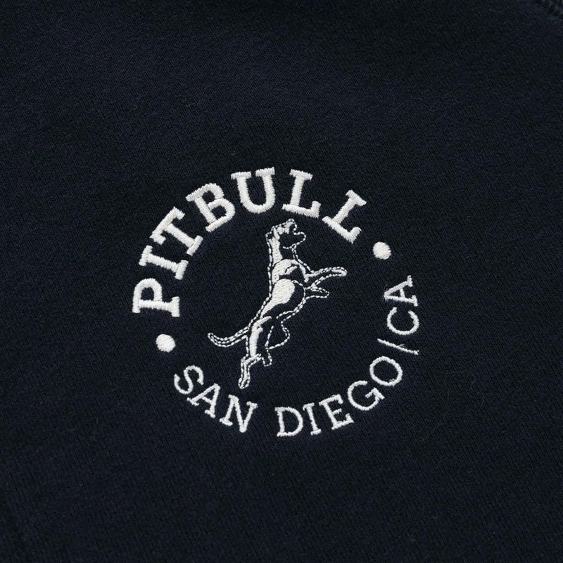 Кофта чоловіча Pitbull San Diego Ca Hooded Zip dark navy/red 11