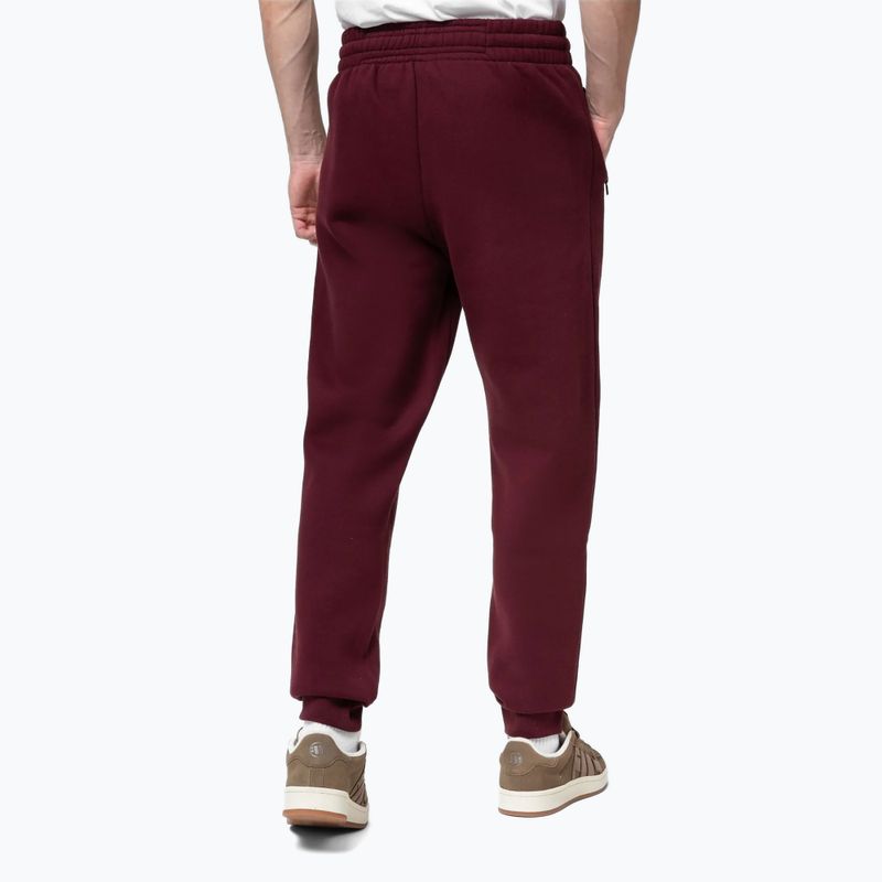 Штани чоловічі Pitbull Hilltop Track Hatton burgundy 3