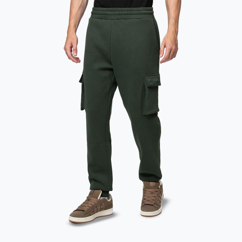 Штани чоловічі Pitbull Cypress Sport Cargo dark green 4