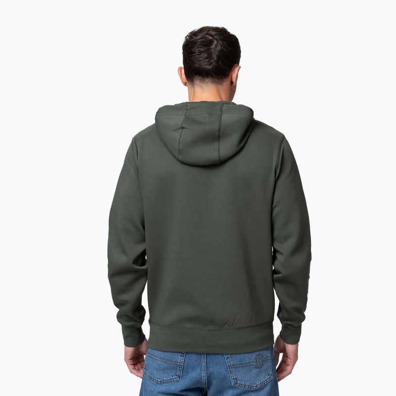 Кофта чоловіча Pitbull Sampson Hooded Sweatshirt old green 3