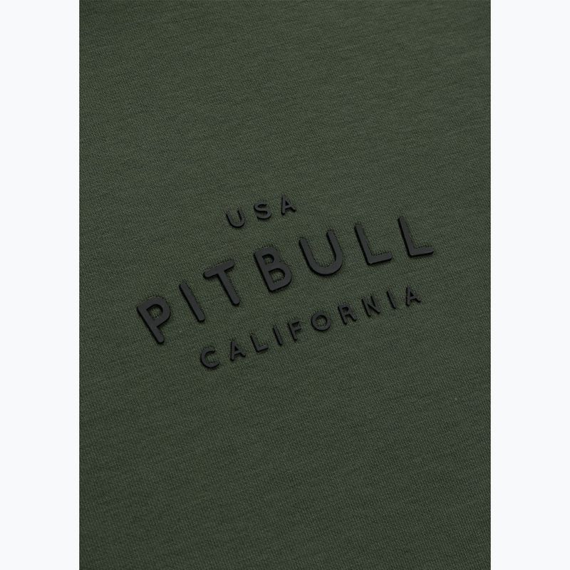 Чоловіче худі Pitbull Sampson Hooded Zip Sweatshirt old green 9