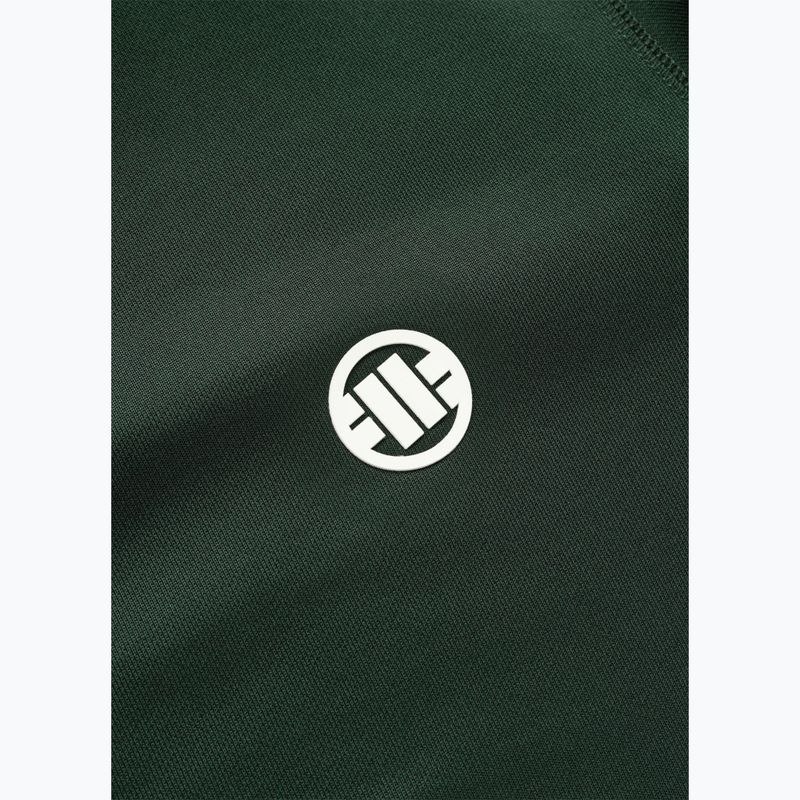 Чоловіча спортивна куртка Pitbull Trackjacket Tape Logo Terry Group bottle green 9