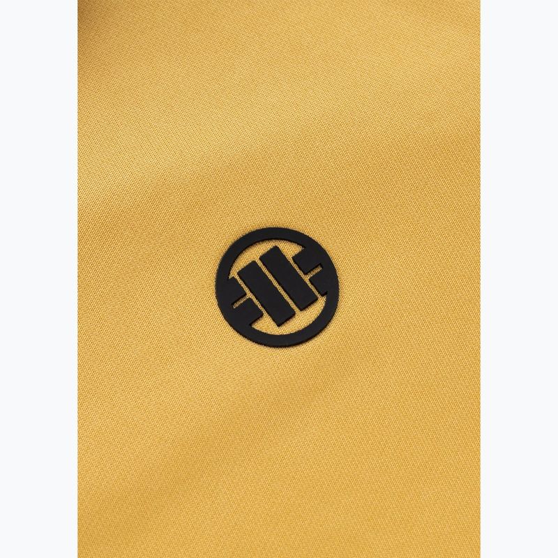 Кофта чоловіча Pitbull Trackjacket Tape Logo Terry Group pale yellow 10