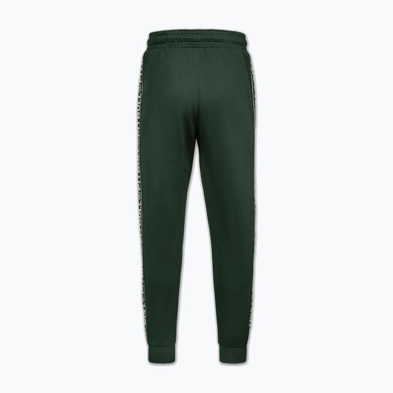 Чоловічі штани Pitbull Trackpants Tape Logo Terry Group bottle green 7