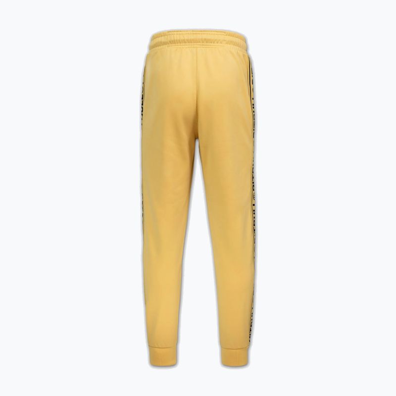 Чоловічі штани Pitbull Trackpants Tape Logo Terry Group pale yellow 6