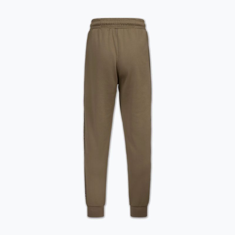 Штани чоловічі Pitbull Trackpants Tape Logo Terry Group coyote brown 3