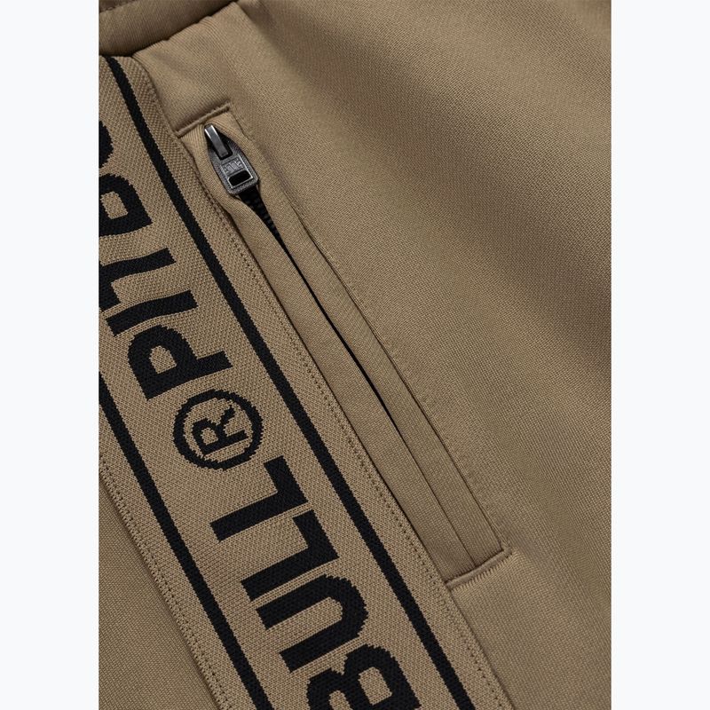 Штани чоловічі Pitbull Trackpants Tape Logo Terry Group coyote brown 6