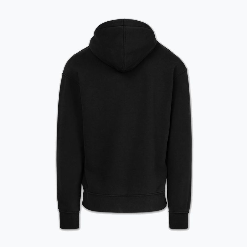 Кофта чоловіча Pitbull Orlando Hooded whashed dark graphite 4