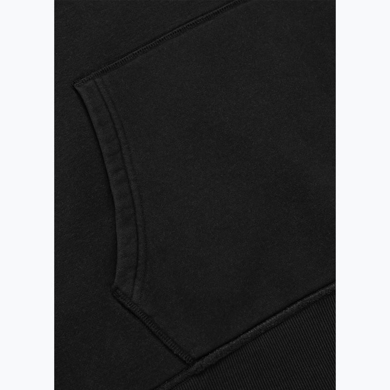 Чоловіча худі Pitbull Orlando Hooded washed dark graphite 7