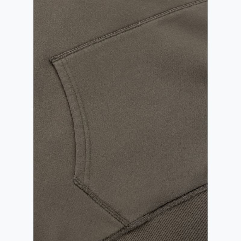 Кофта чоловіча Pitbull Santa Muerte Hooded major olive 11