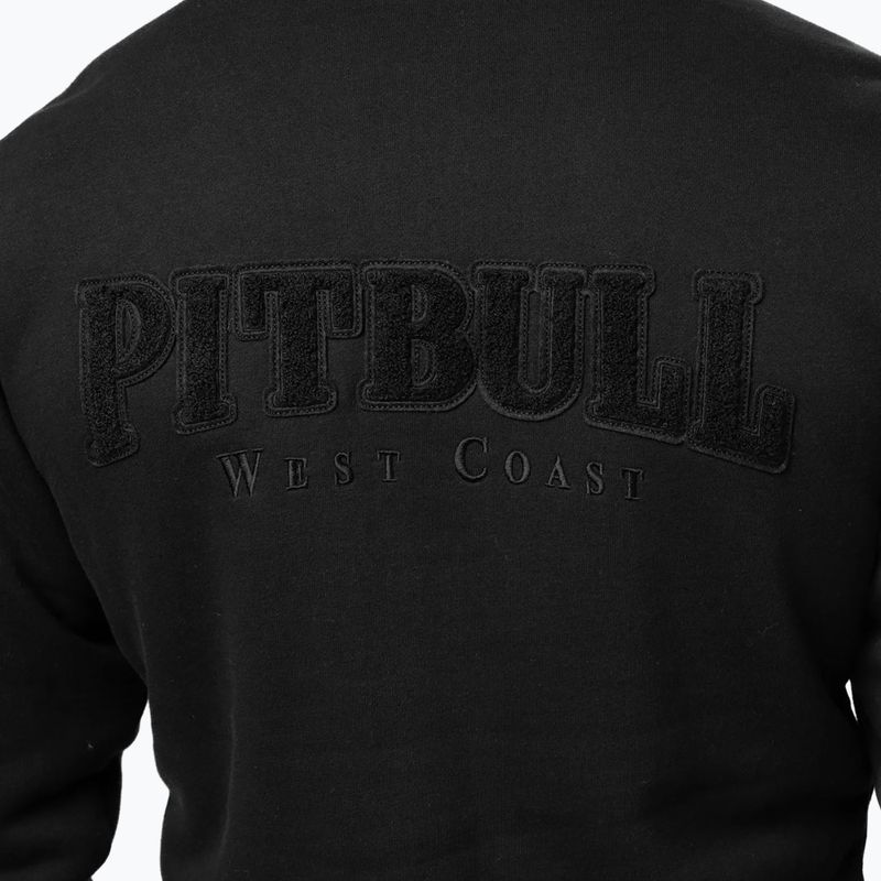 Кофта чоловіча Pitbull Ruffin Detroit Hooded Zip black/black 5