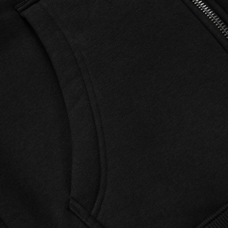 Кофта чоловіча Pitbull Ruffin Detroit Hooded Zip black/black 12