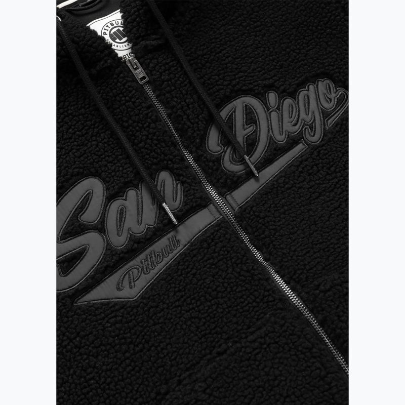 Кофта чоловіча Pitbull Galaxy Hooded Zip black 8