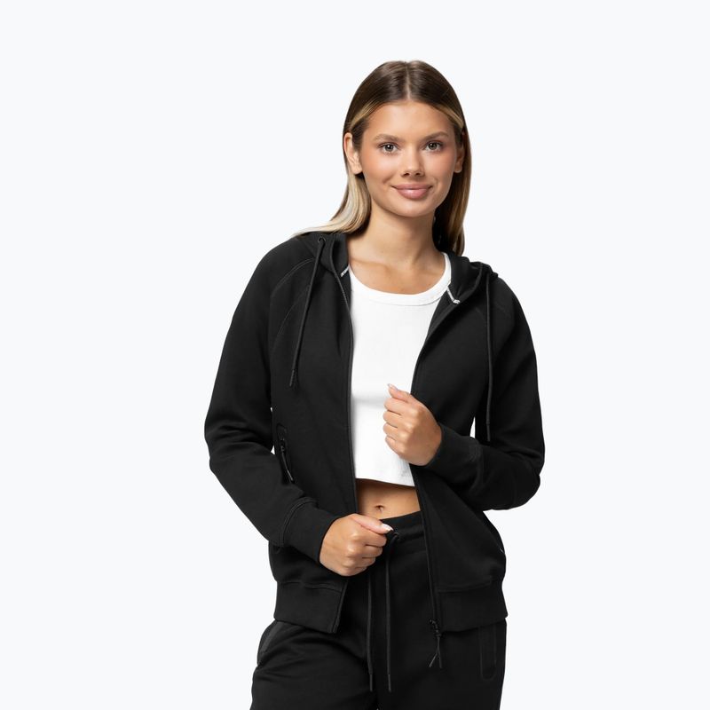 Кофта жіноча Pitbull Explory Hooded Zip black 4