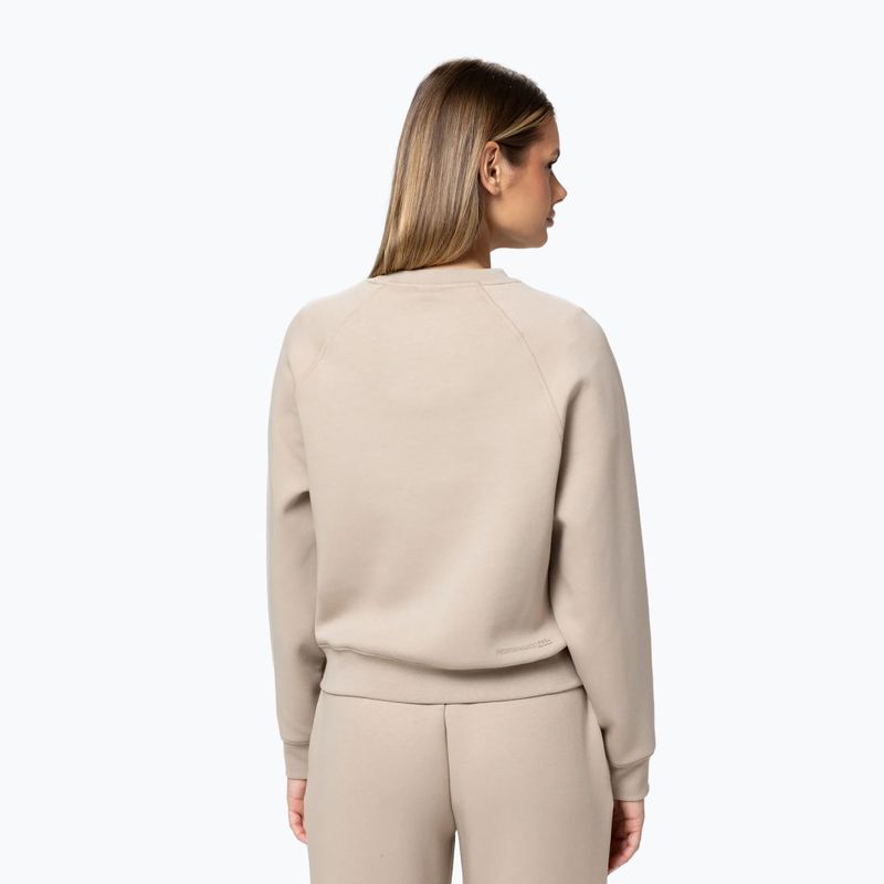 Кофта жіноча Pitbull Discovery Crewneck Sweatshirt cappuccino 3