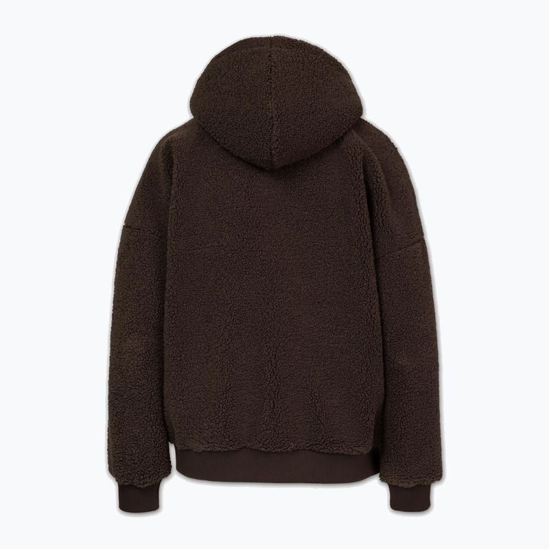 Кофта жіноча Pitbull Daisy Hooded Zip dark chocolate 7
