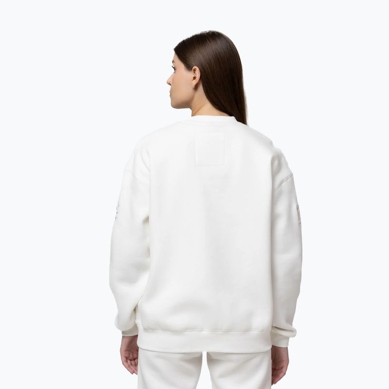Жіноча толстовка Pitbull Crewneck Fiora off white 3