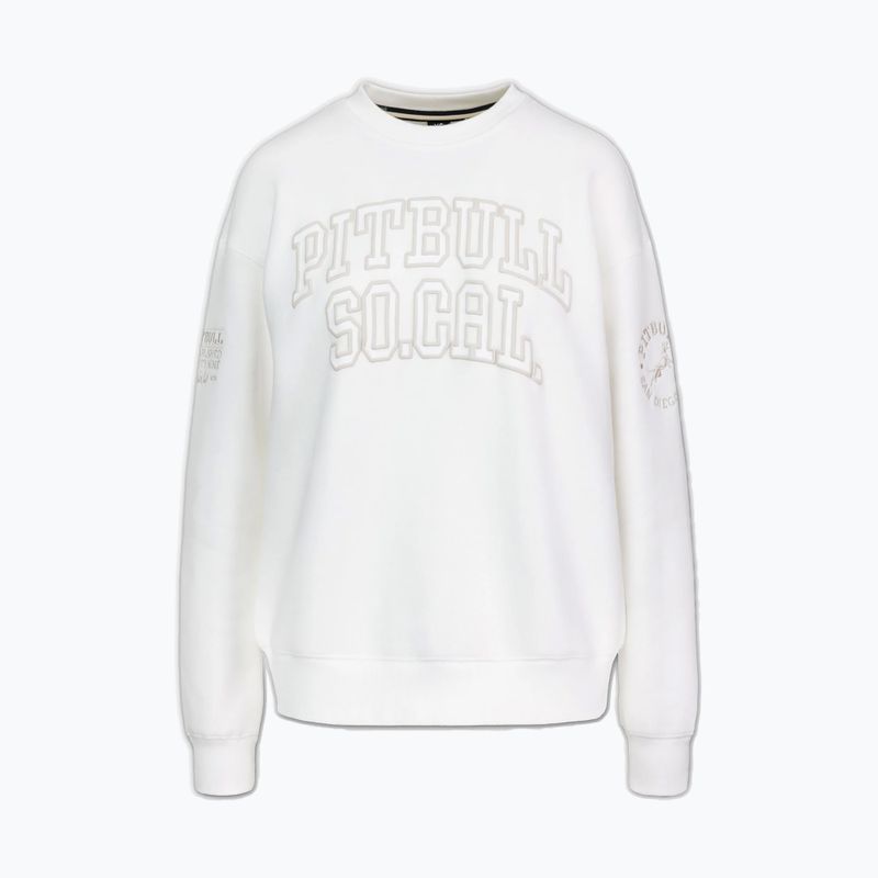 Кофта жіноча Pitbull Crewneck Fiora off white 4
