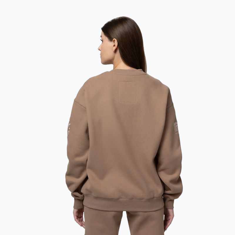 Кофта жіноча Pitbull Crewneck Fiora chocolate mousse 3