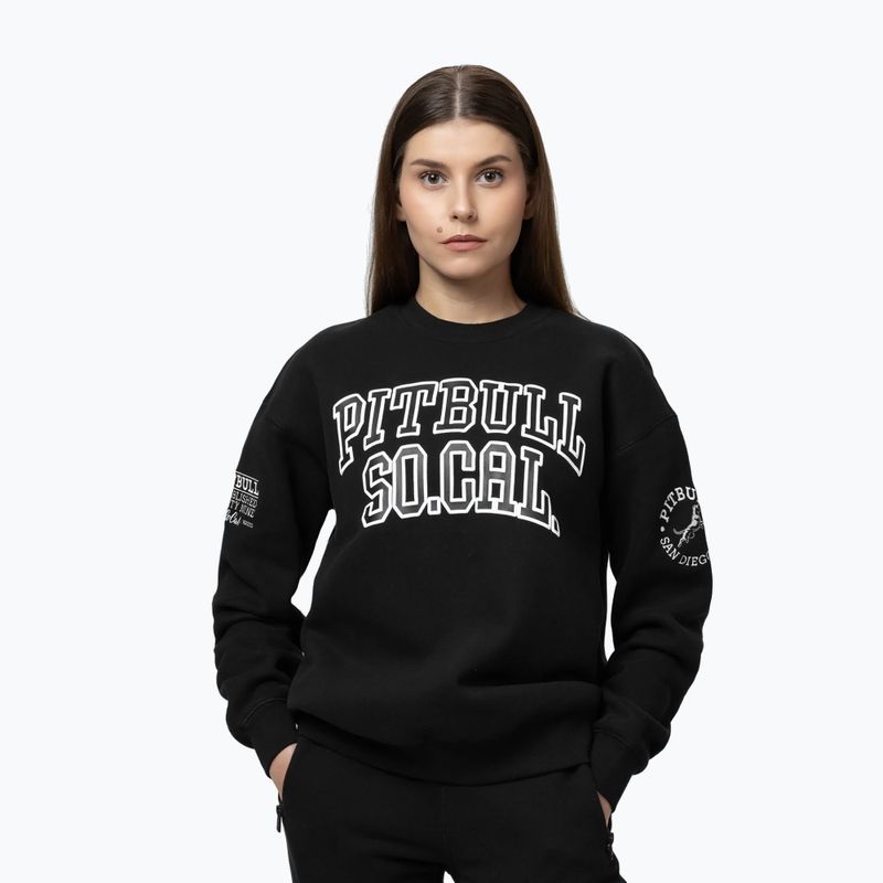 Кофта жіноча Pitbull Crewneck Fiora black/black
