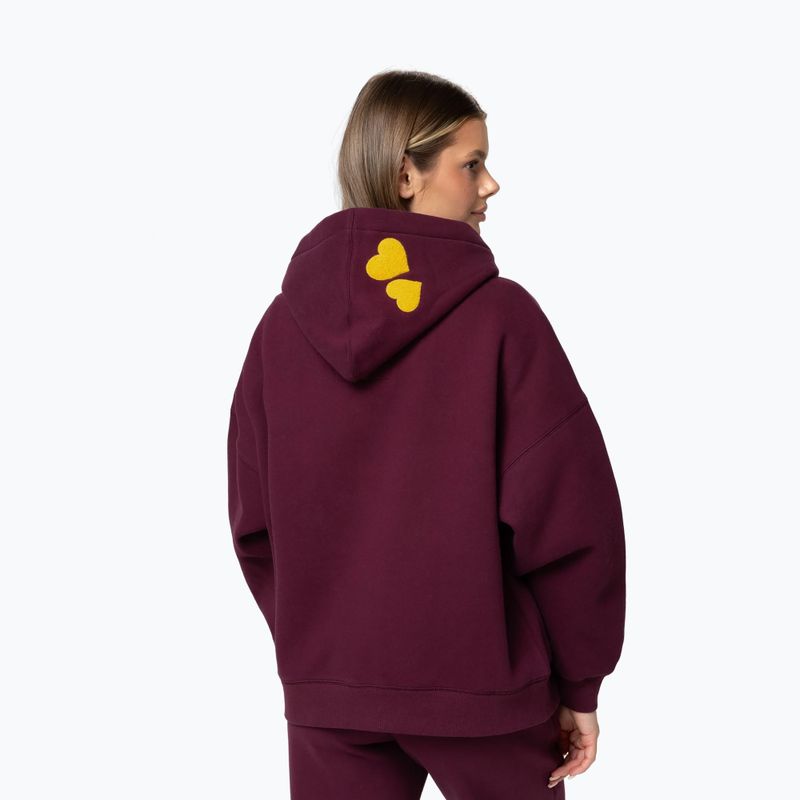 Кофта жіноча Pitbull San Diego Hooded grape wine 3
