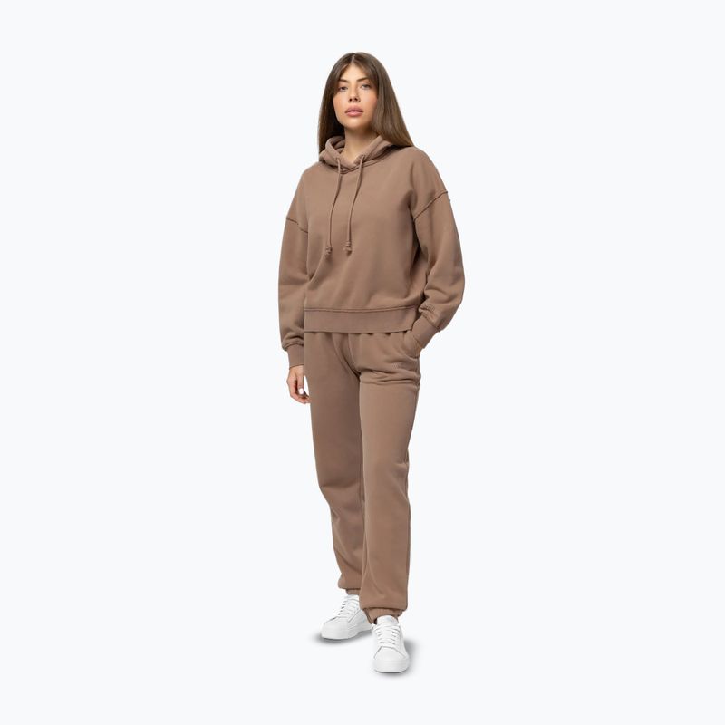 Кофта жіноча Pitbull Lovia Hooded chocolate mousse 2