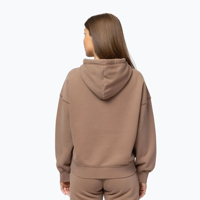 Кофта жіноча Pitbull Lovia Hooded chocolate mousse 3