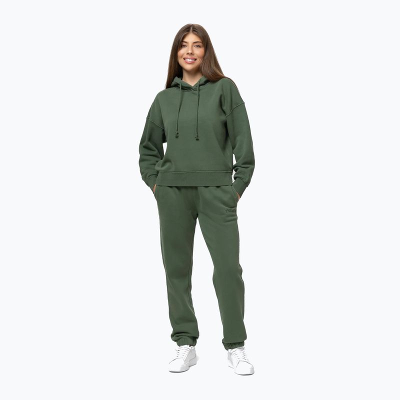 Кофта жіноча Pitbull Lovia Hooded sage green 2