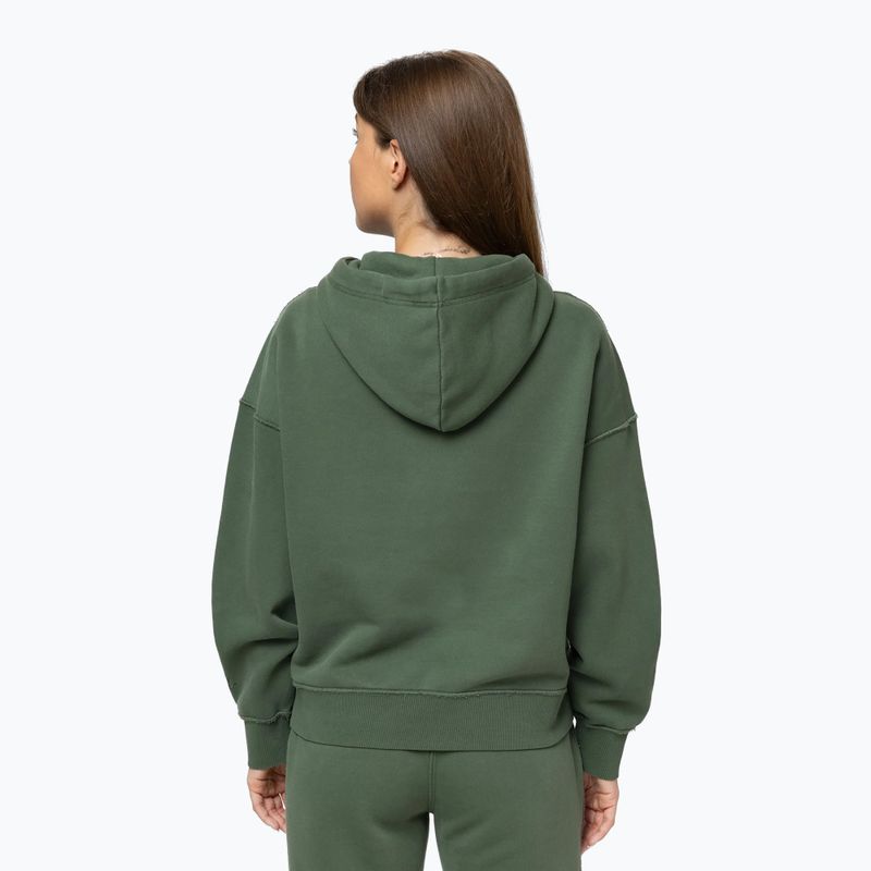 Кофта жіноча Pitbull Lovia Hooded sage green 3