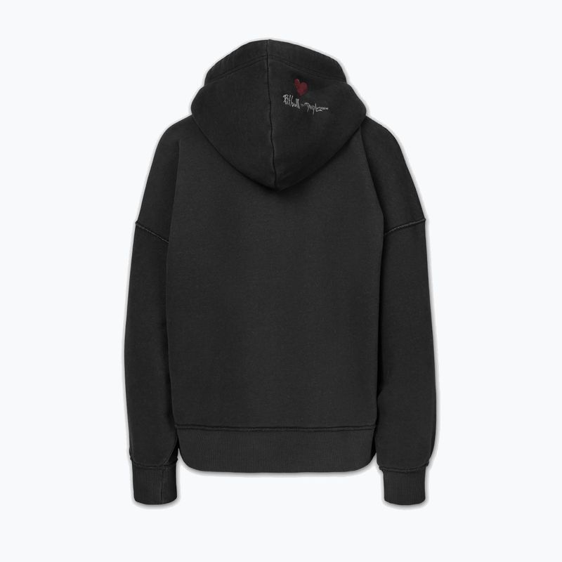 Кофта жіноча Pitbull Thick & Thin Hooded dark graphite 5