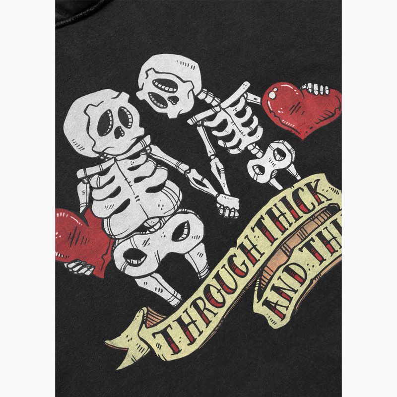 Кофта жіноча Pitbull Thick & Thin Hooded dark graphite 7