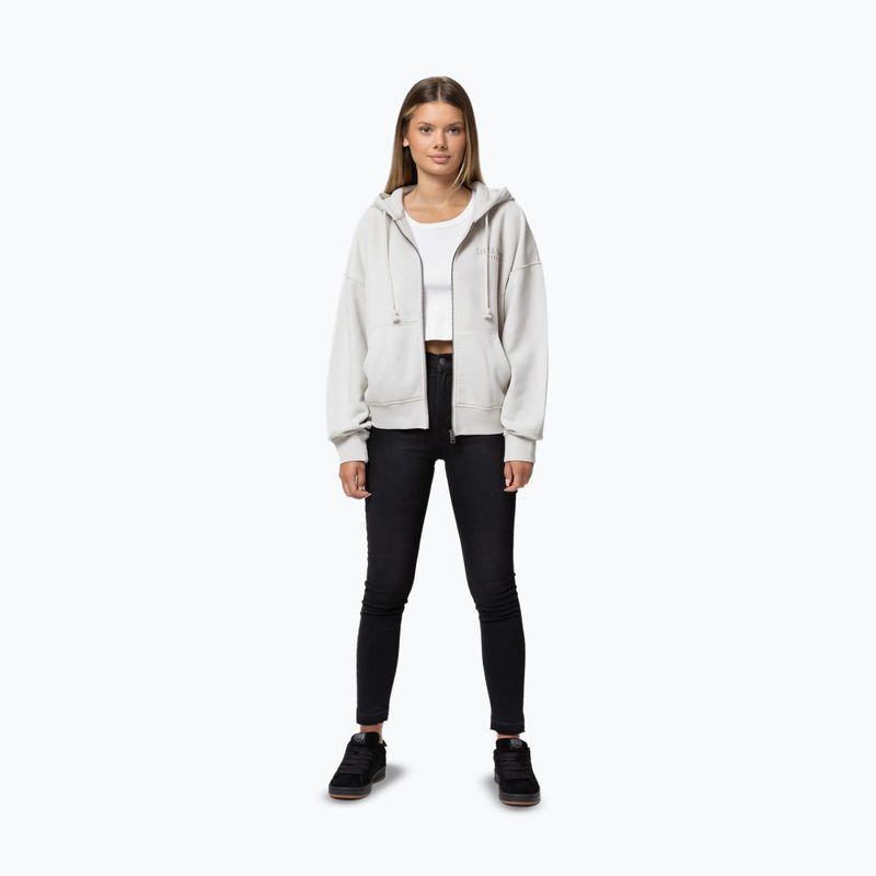 Кофта жіноча Pitbull Santa Muerte Hooded Zip white stone 2
