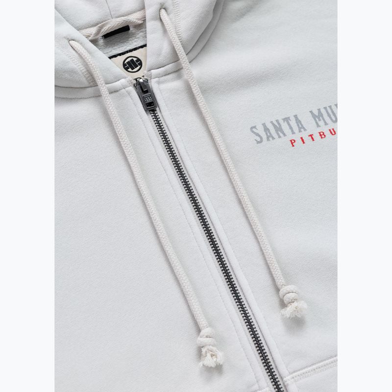 Кофта жіноча Pitbull Santa Muerte Hooded Zip white stone 10