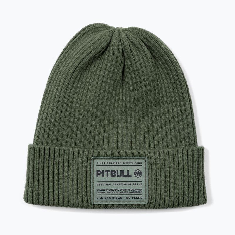Зимова шапка Pitbull Beanie Dock grassy green
