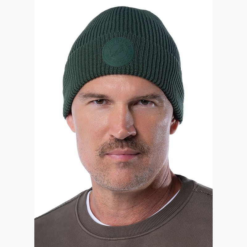 Шапка зимова Pitbull Beanie San Diego Ca dark green 3
