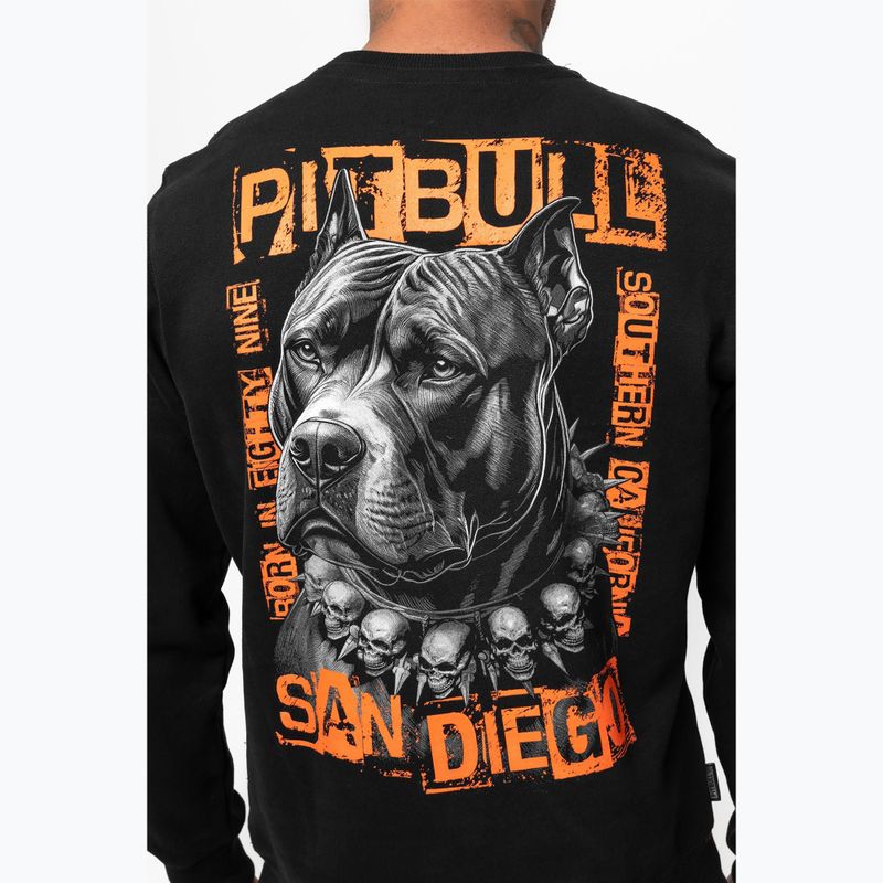 Кофта чоловіча Pitbull Crewneck Blacky black 4