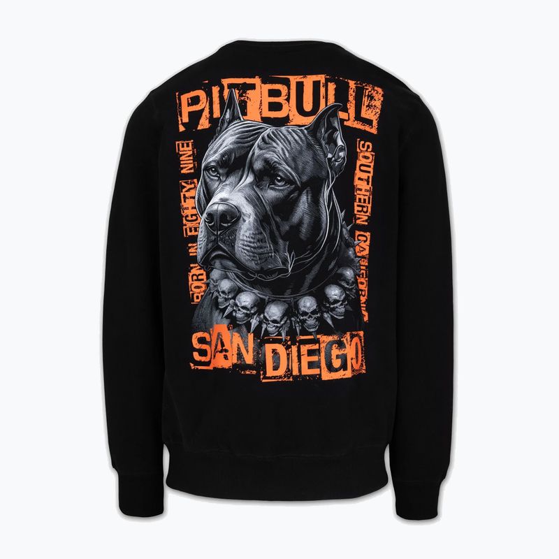Кофта чоловіча Pitbull Crewneck Blacky black 6
