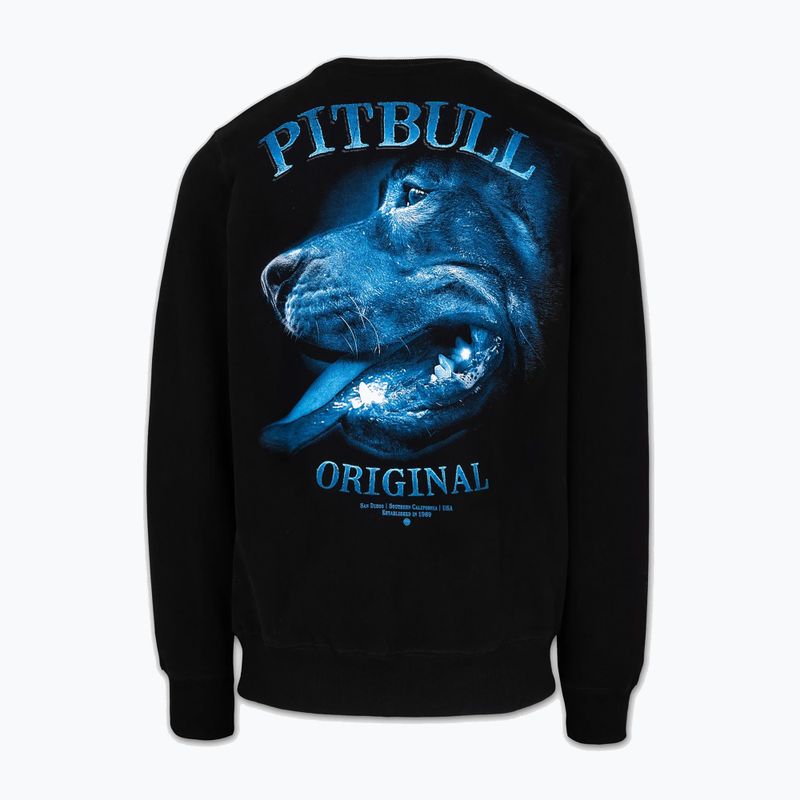 Чоловічий світшот Pitbull Crewneck Midnight black 6