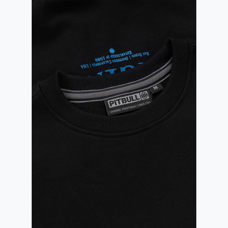 Чоловічий світшот Pitbull Crewneck Midnight black 7