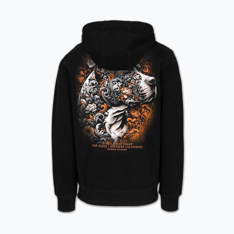 Кофта чоловіча Pitbull Tattoo Hooded black 2