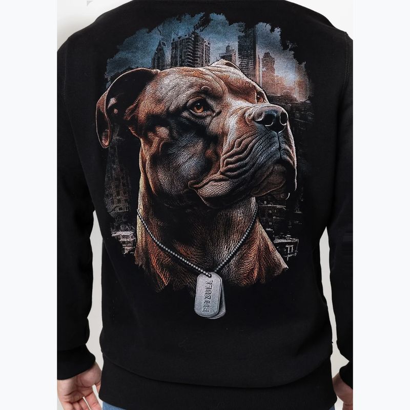 Кофта чоловіча Pitbull Hero Hooded black 3