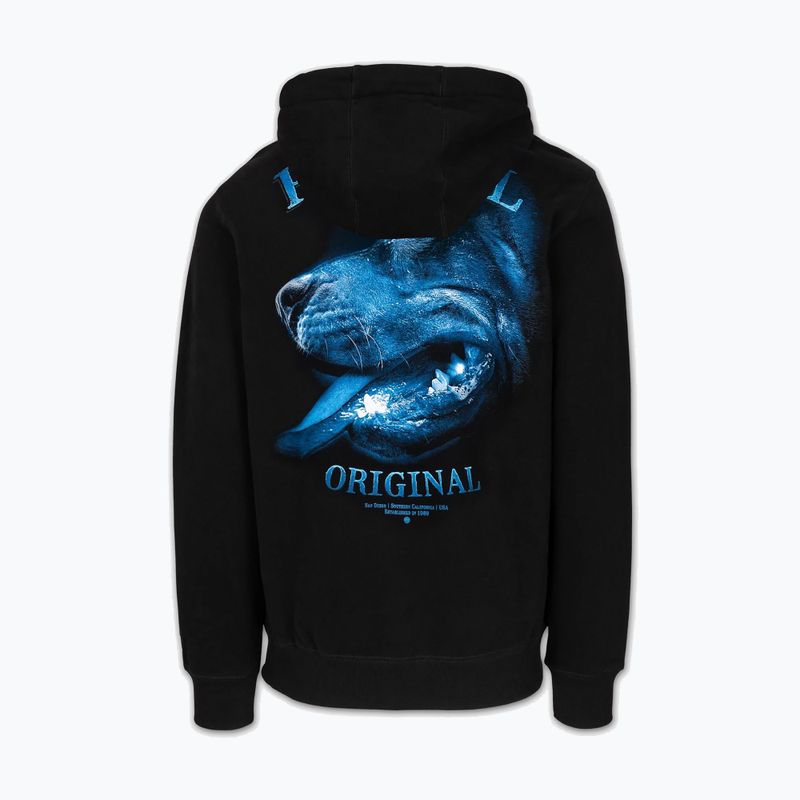 Кофта чоловіча Pitbull Midnight Hooded black 5