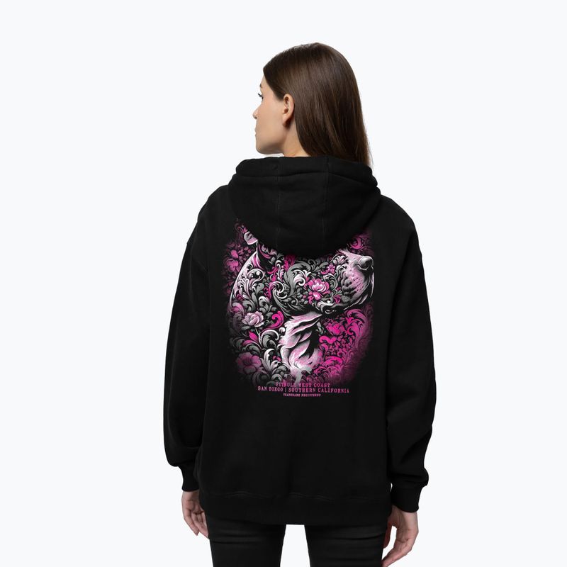 Кофта жіноча Pitbull Tattoo Hooded black 3
