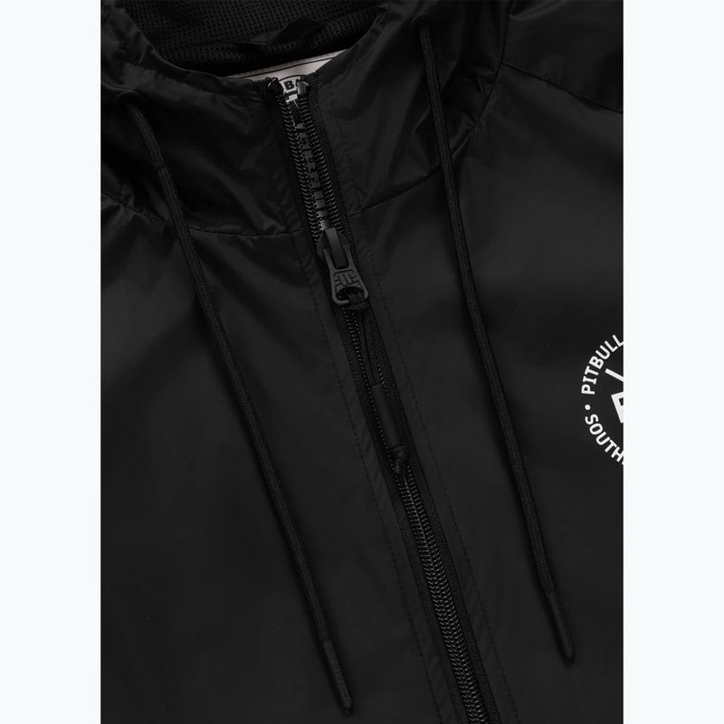 Куртка чоловіча Pitbull Athletic Tape Nylon Hooded black 5